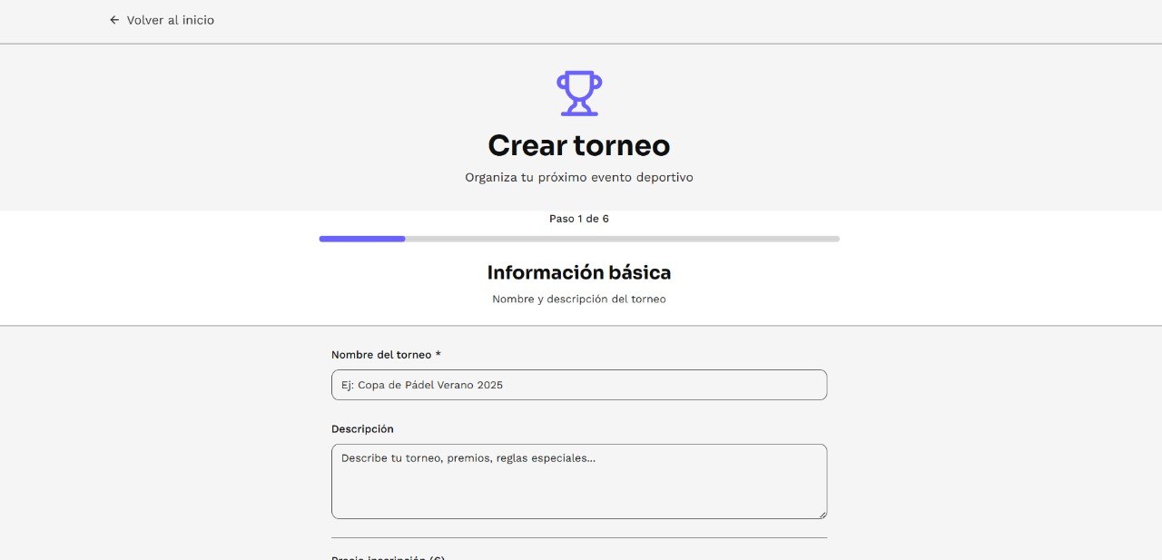 Primer paso para crear un torneo en Plyka